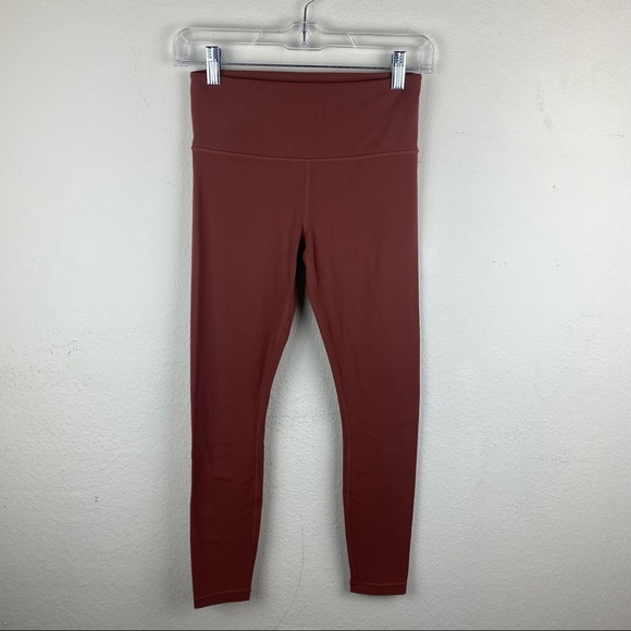 Athleta XS Salmon Capri Leggings Pants - Picture 3 of 8